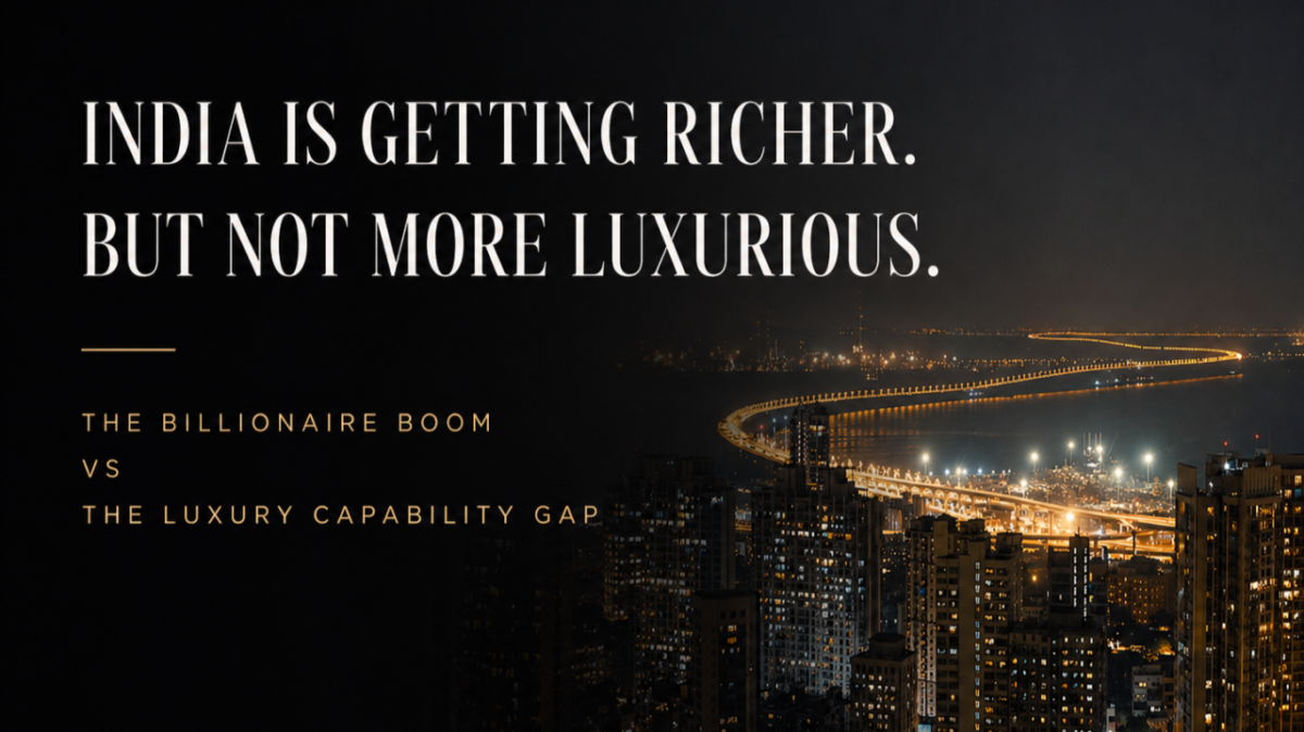 Why India has Billionaires – But No Louis Vuitton
