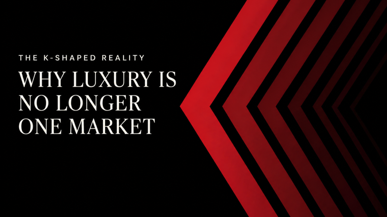 The K-Shaped Reality: Why Luxury is No Longer One Market
